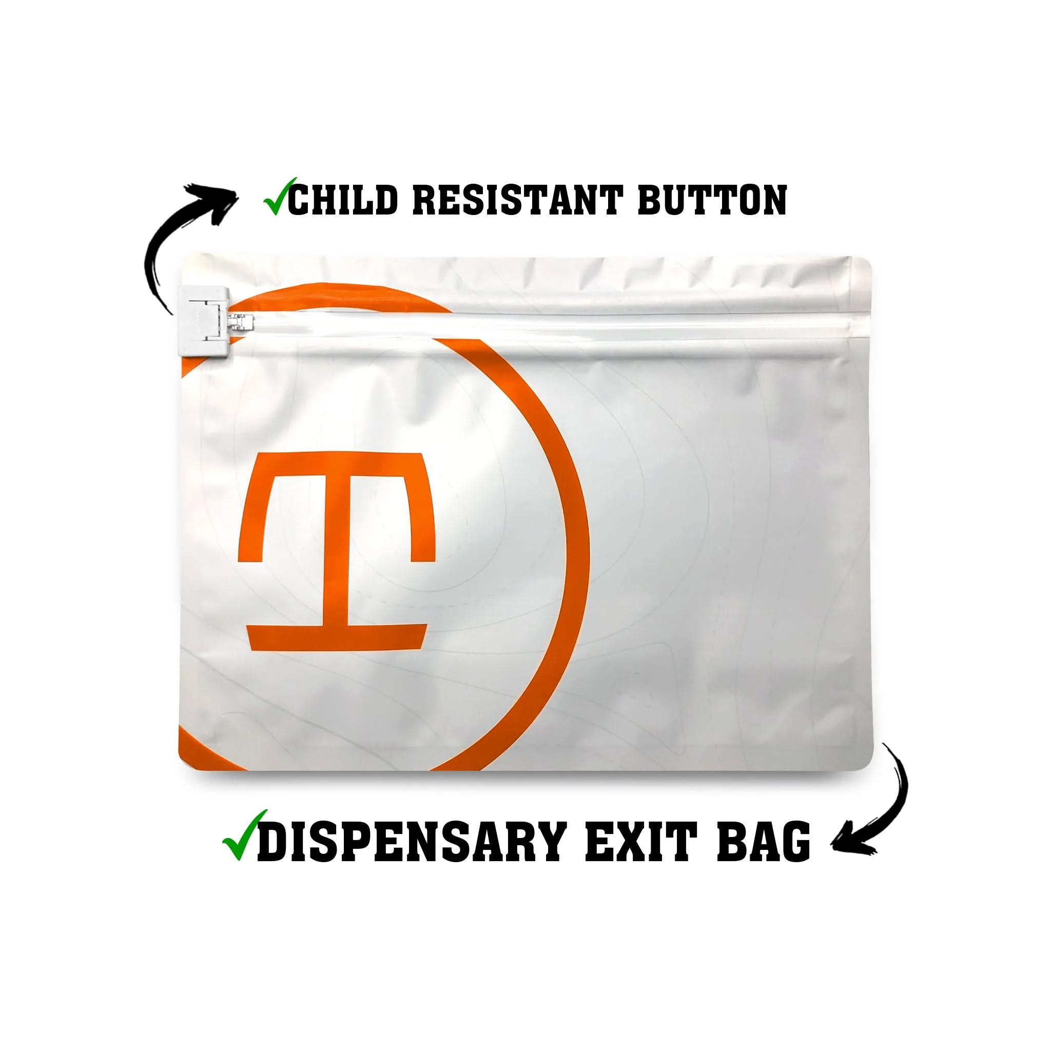 Custom Exit Bag with Male and Female Lock - Image 5