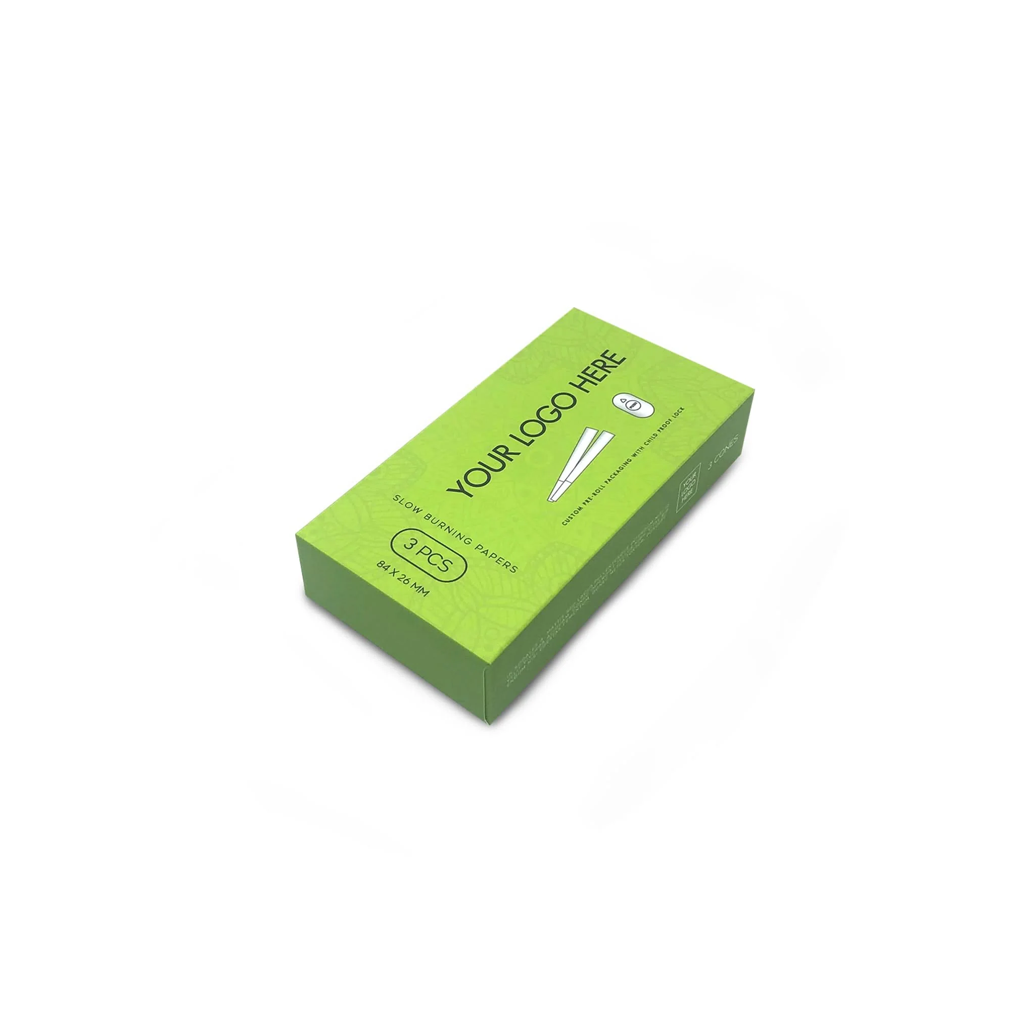 Custom Pre Rolled Turned Edge Box 3PK Quarter Size - Image 5